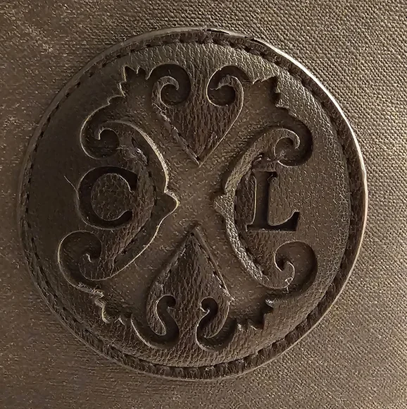 Christian Lacroix Marley PU Denim Backpack - Picture 2 of 12